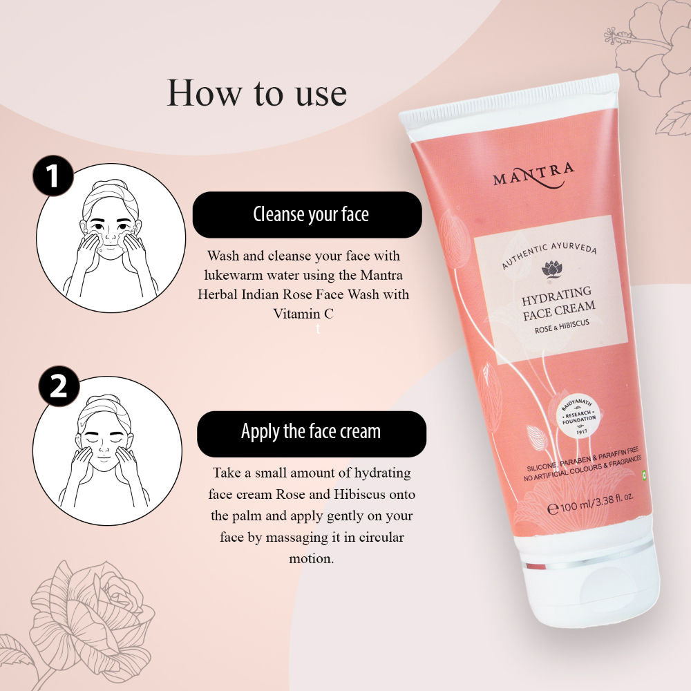 Rose & Hibiscus Hydrating Face Cream