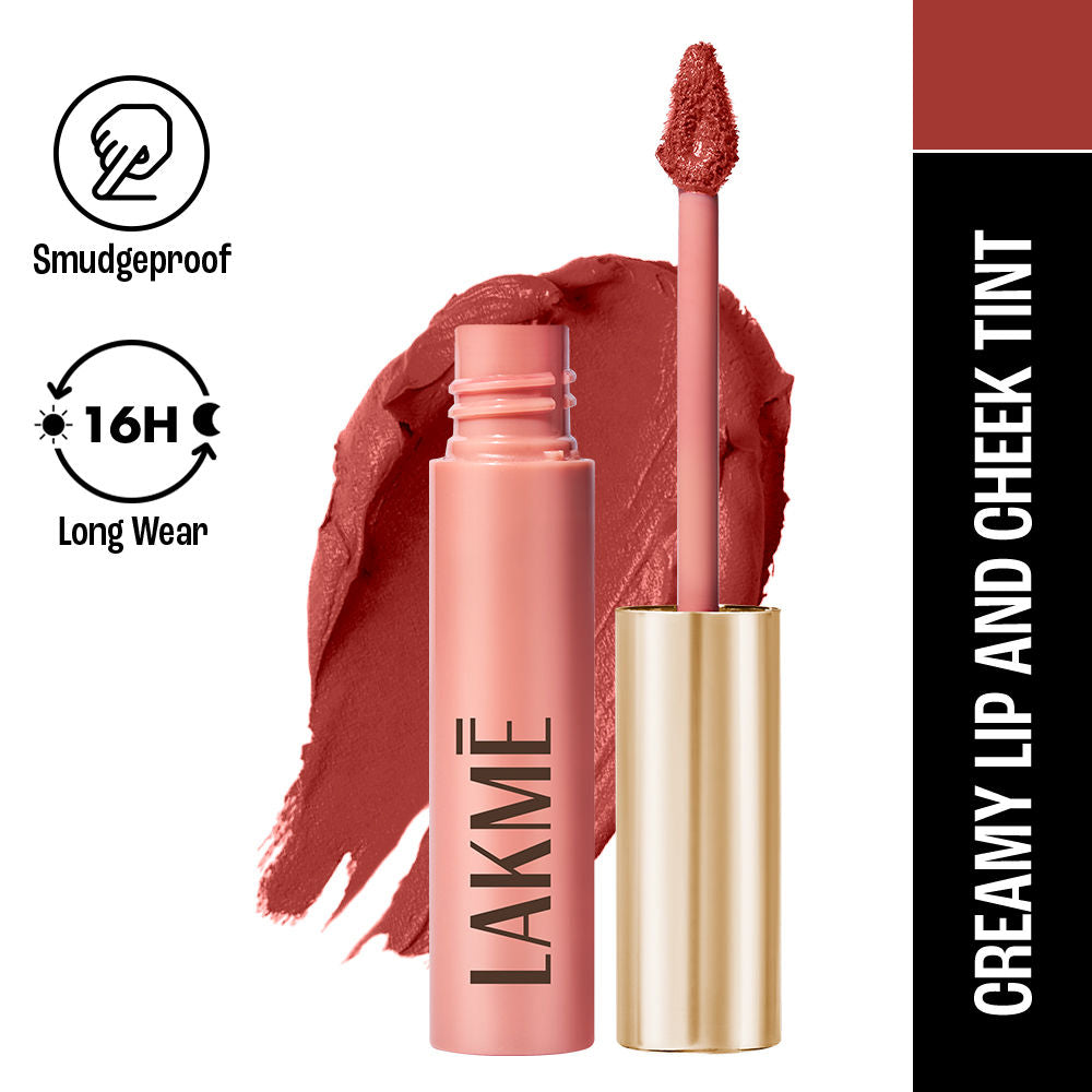 Double Duty Lip & Cheek Mousse Matte Lipstick & Soft Blush - Cocoa Soft