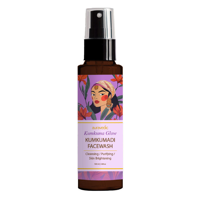 Kumkumadi Face Wash For Dry Skin Combination with Kumkumadi Tailam kumkumadi face oil