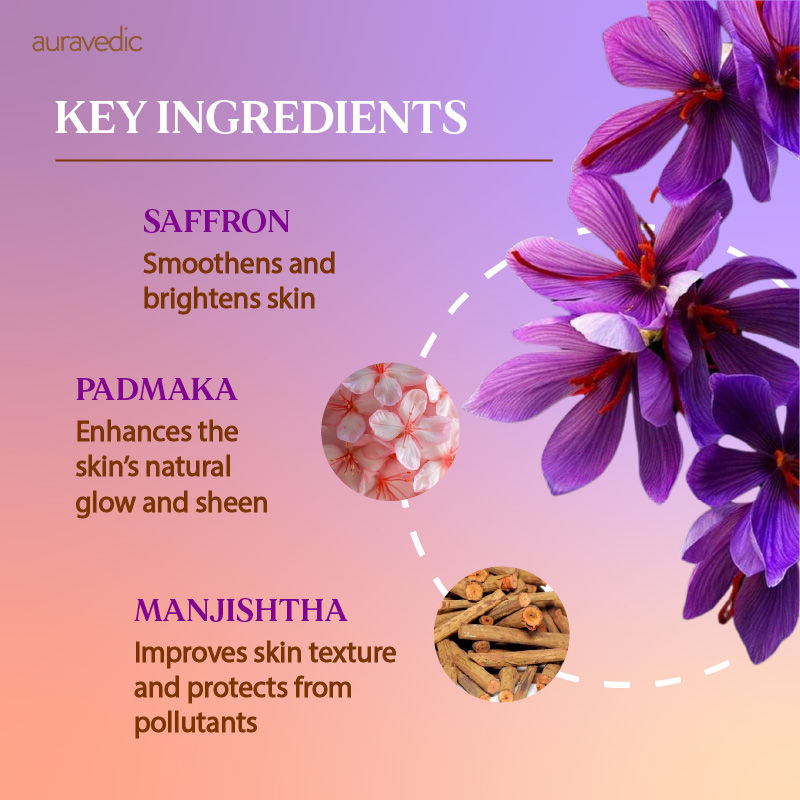 Kumkumadi Face Wash For Dry Skin Combination with Kumkumadi Tailam kumkumadi face oil