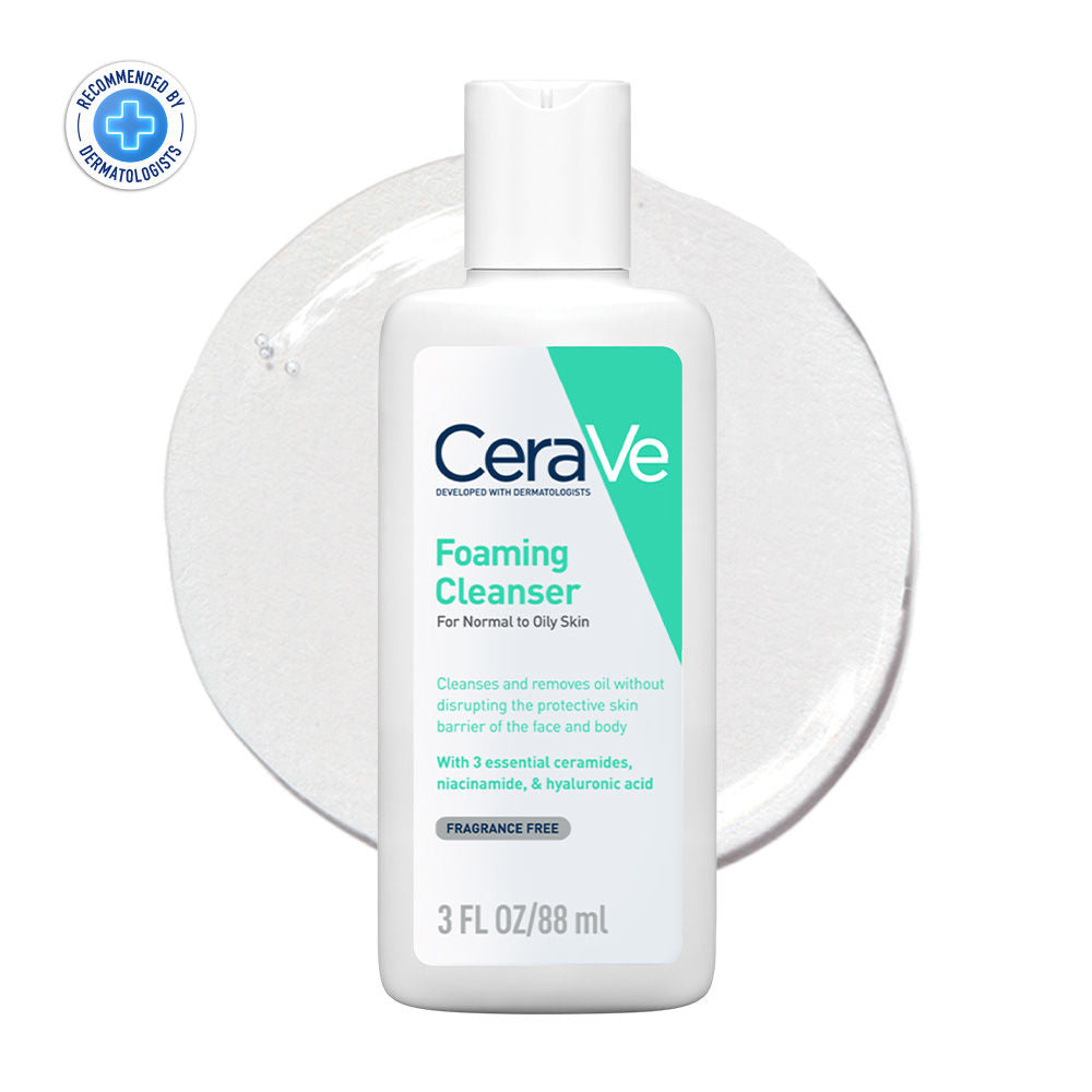 Foaming Cleanser Face Wash For Oily Skin with Ceramides, Dermatologist Recommended