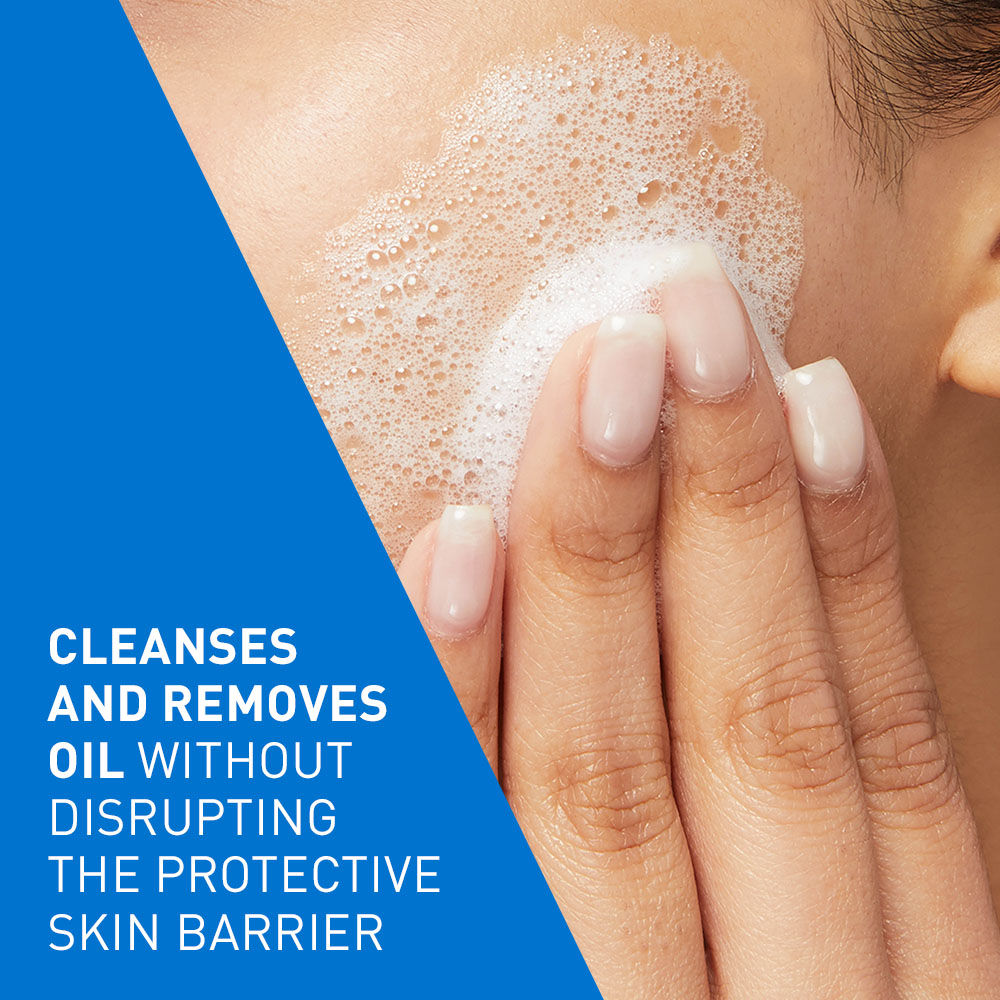 Foaming Cleanser Face Wash For Oily Skin with Ceramides, Dermatologist Recommended