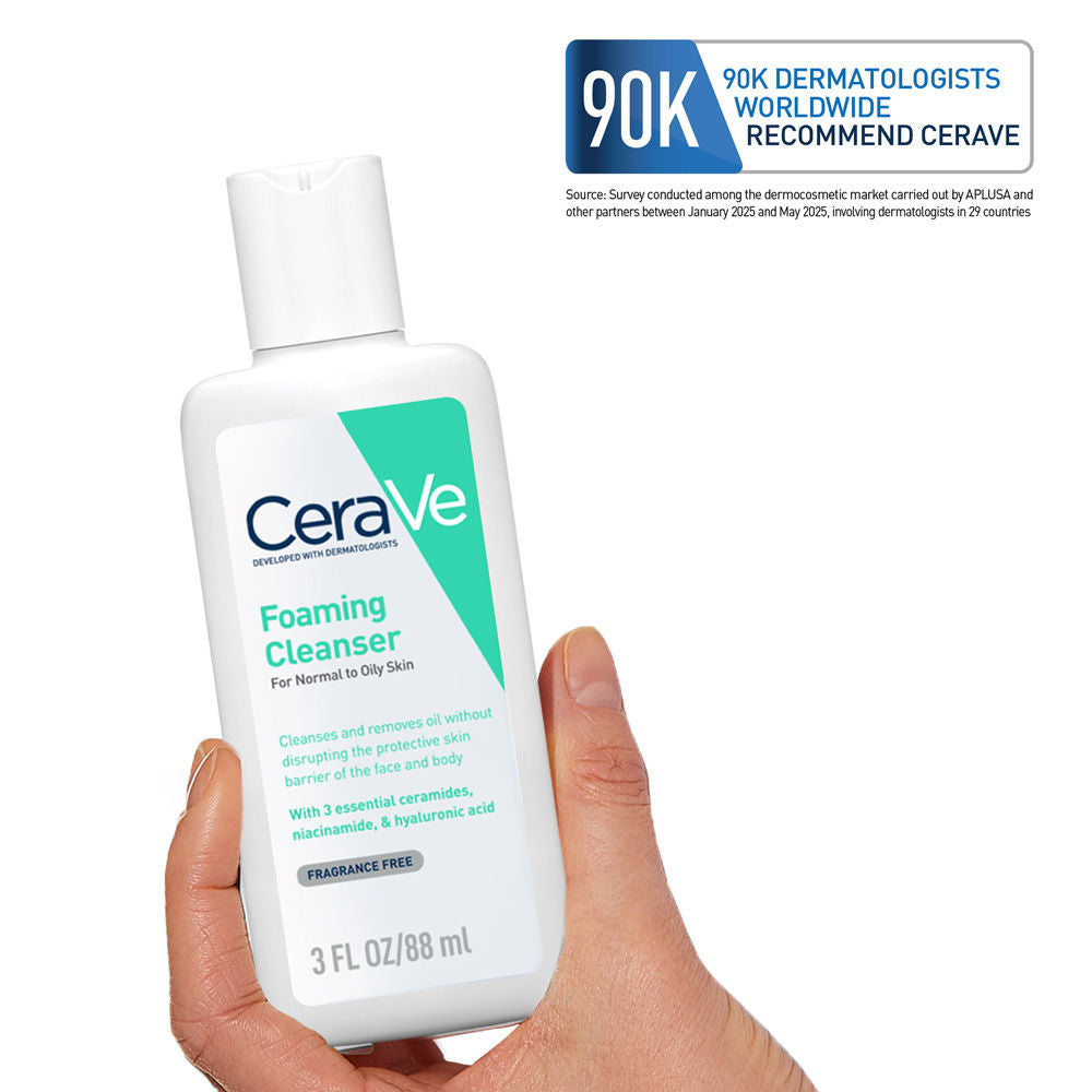 Foaming Cleanser Face Wash For Oily Skin with Ceramides, Dermatologist Recommended