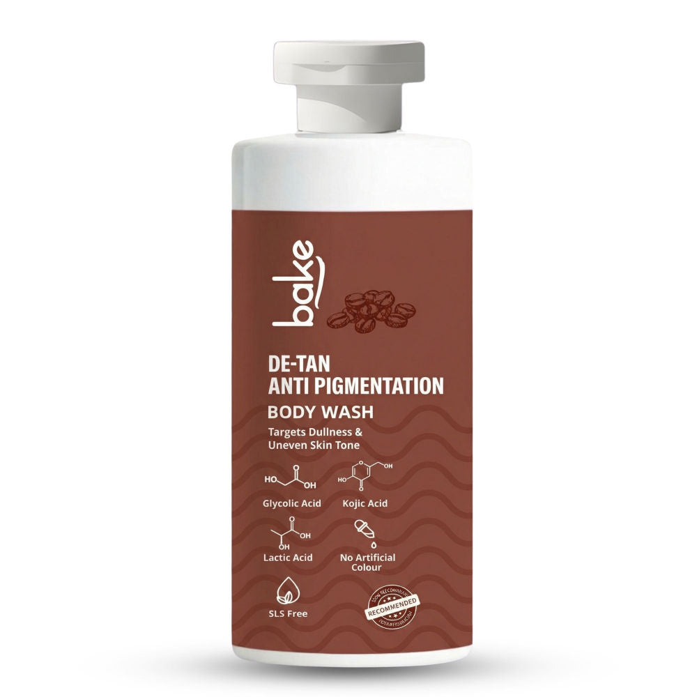 De-Tan Anti Pigmentation Coffee Body Wash for Dark Spots, Pigmentation, Tanning & Tan Removal