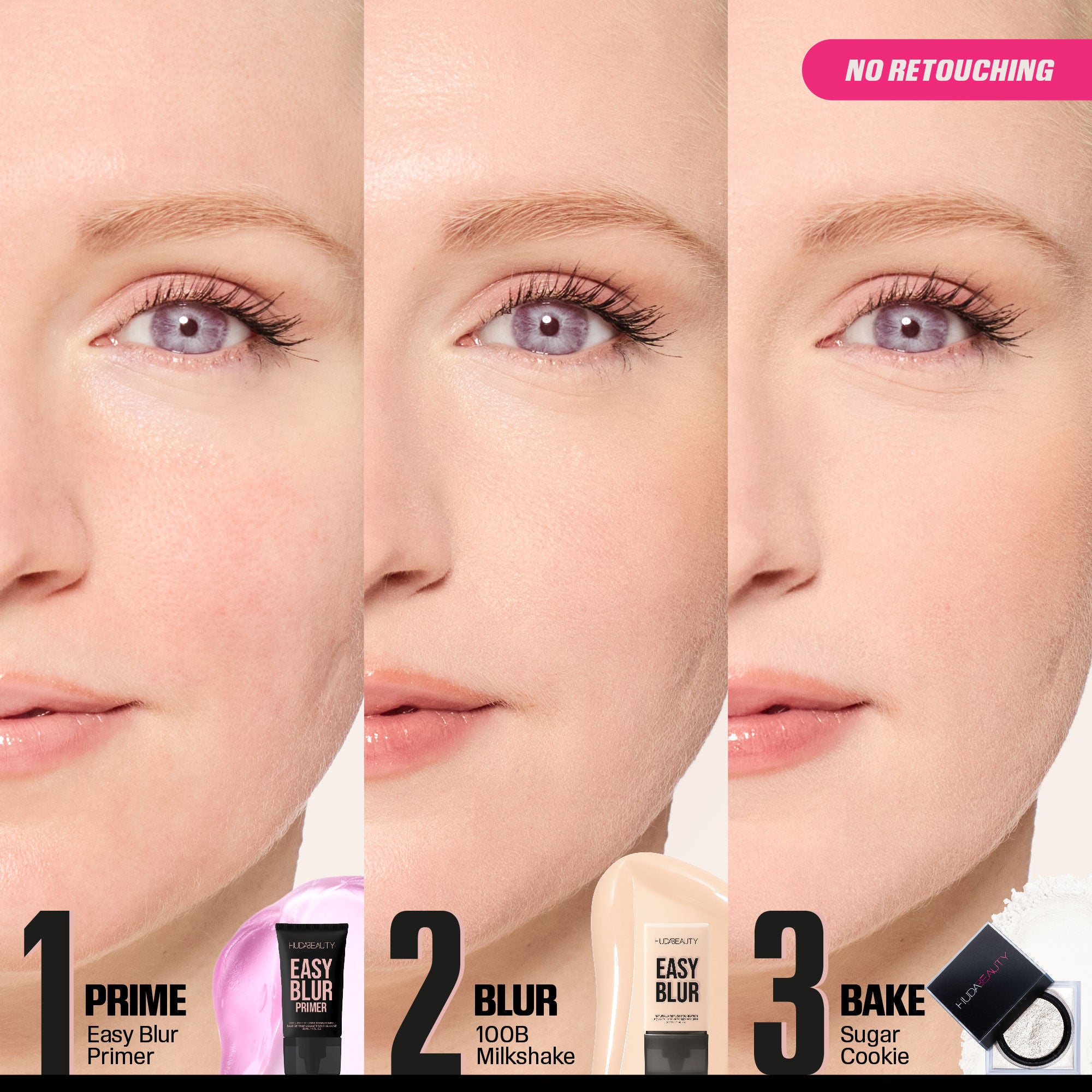 Easy Blur Natural Airbrush Foundation with Niacinamide
