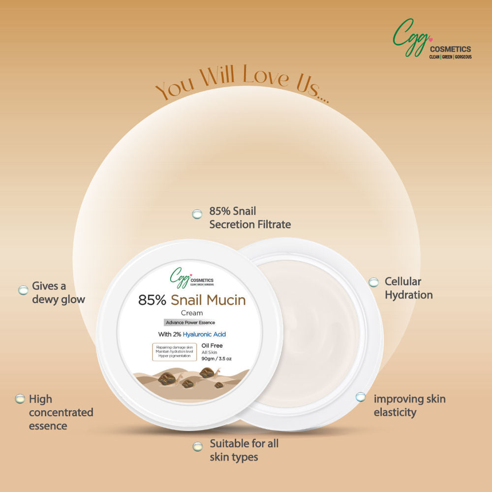 slay with 85% Snail Mucin All In One Cream