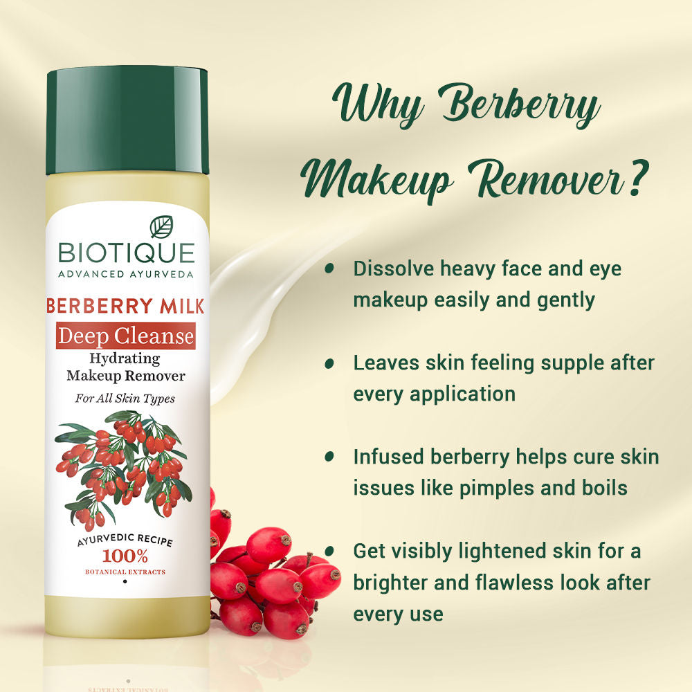Berberry Milk Deep Cleanse Hydrating Makeup Remover