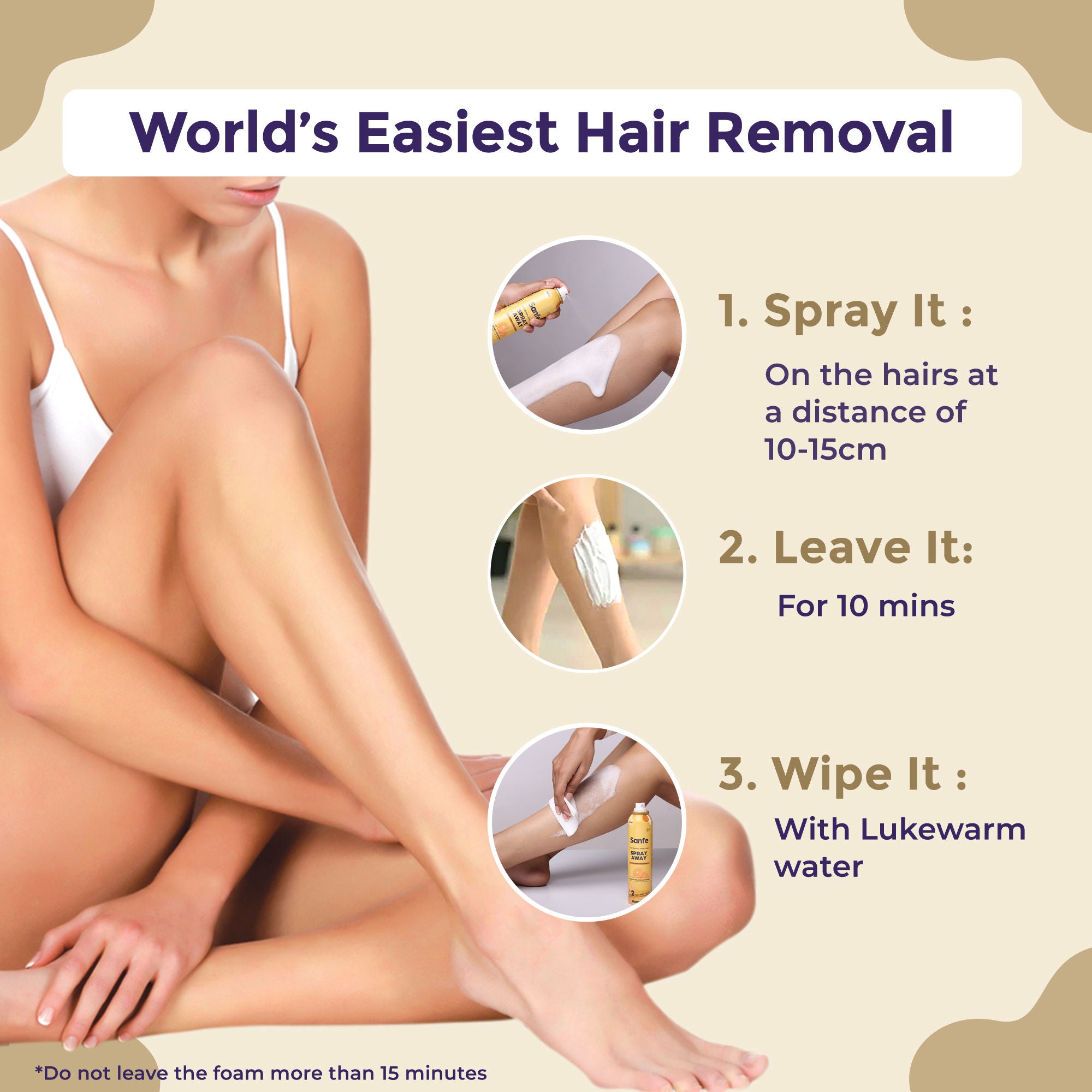Spray Away Hair Removal Spray