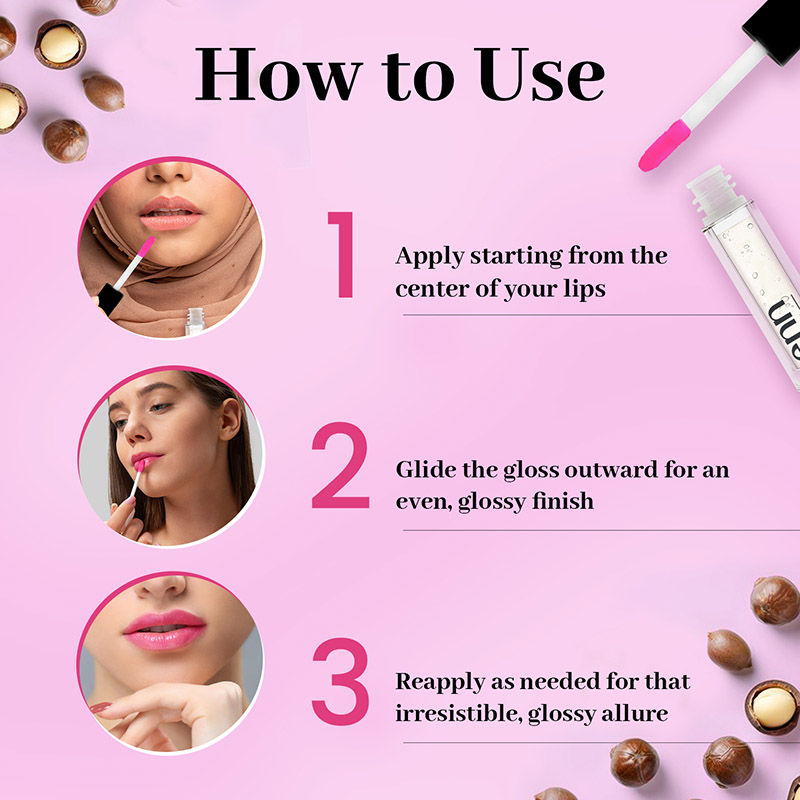 Abracadabra pH Lip & Cheek Gloss Oil Color Changing, Hydrating & Non-Sticky Lip Gloss