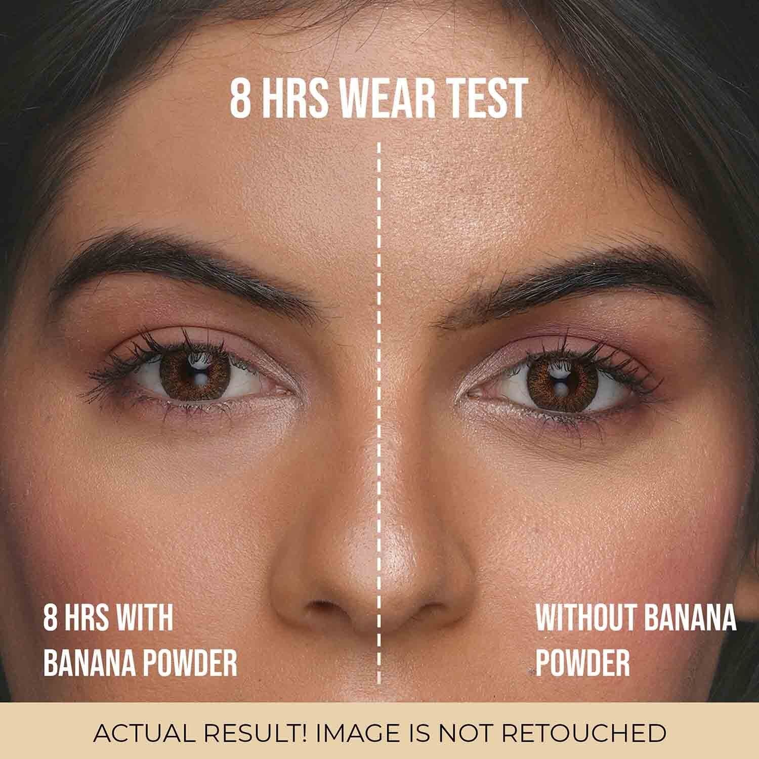 Banana Loose Powder, Oil Control Formula, Long-Wear Matte Finish
