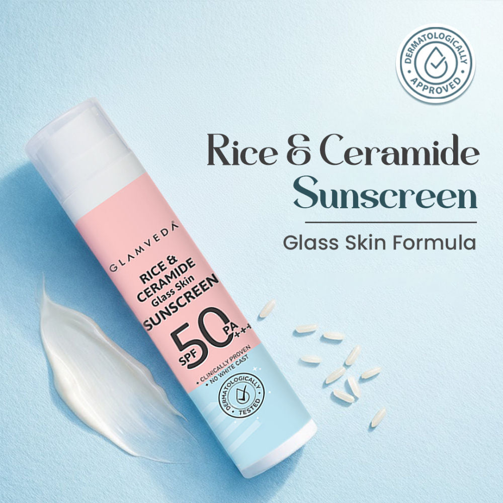 Glass Skin Rice & Ceramide Invisible Sunscreen SPF 50 PA+++