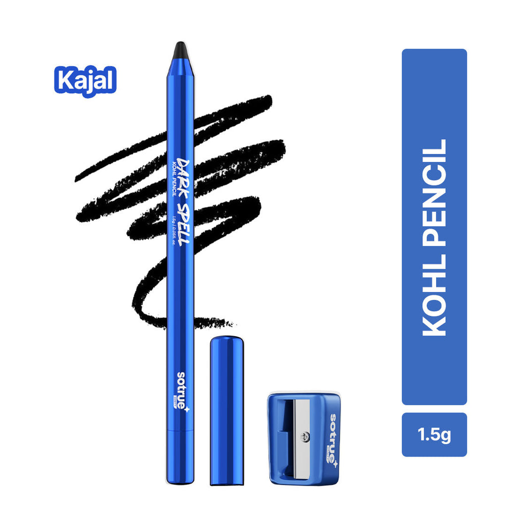 Dark Spell Kohl Kajal Pencil With Sharpener - Black