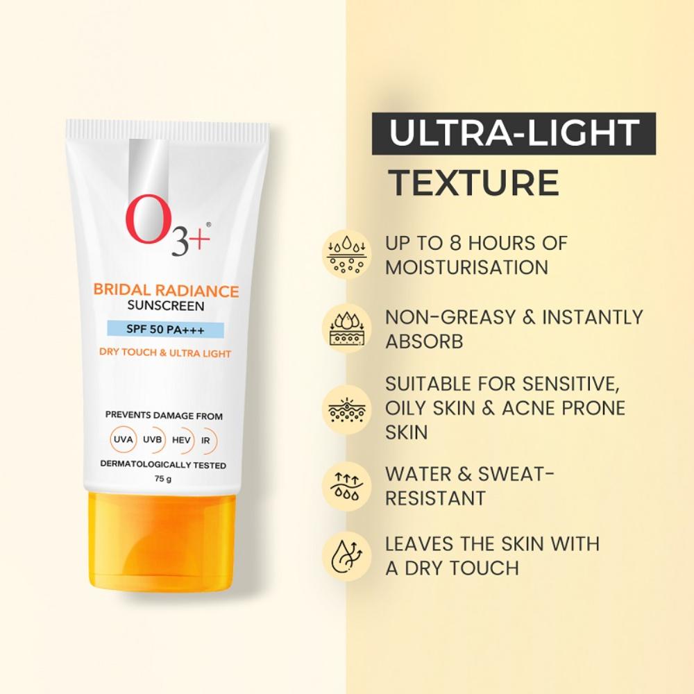 Professional Bridal Radiance Sunscreen SPF 50 PA +++