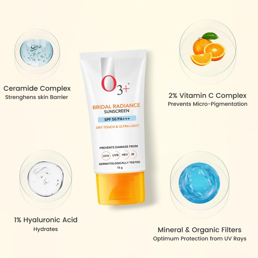 Professional Bridal Radiance Sunscreen SPF 50 PA +++