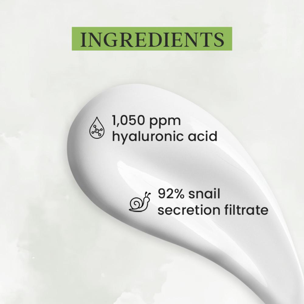 Snail Bright Mucin Gel Cream Moisturiser For Korean Glass Glow & Barrier Repair