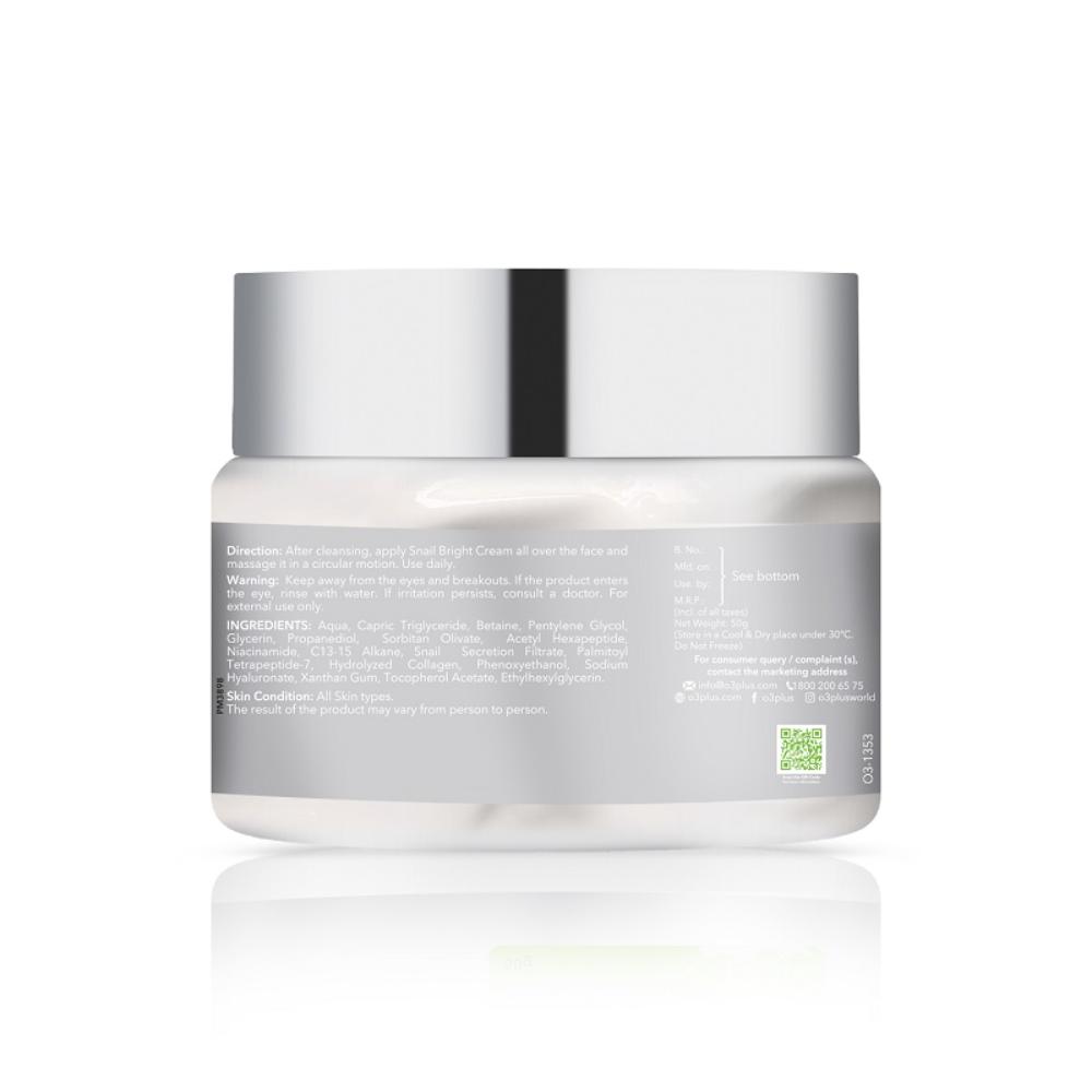 Snail Bright Mucin Gel Cream Moisturiser For Korean Glass Glow & Barrier Repair