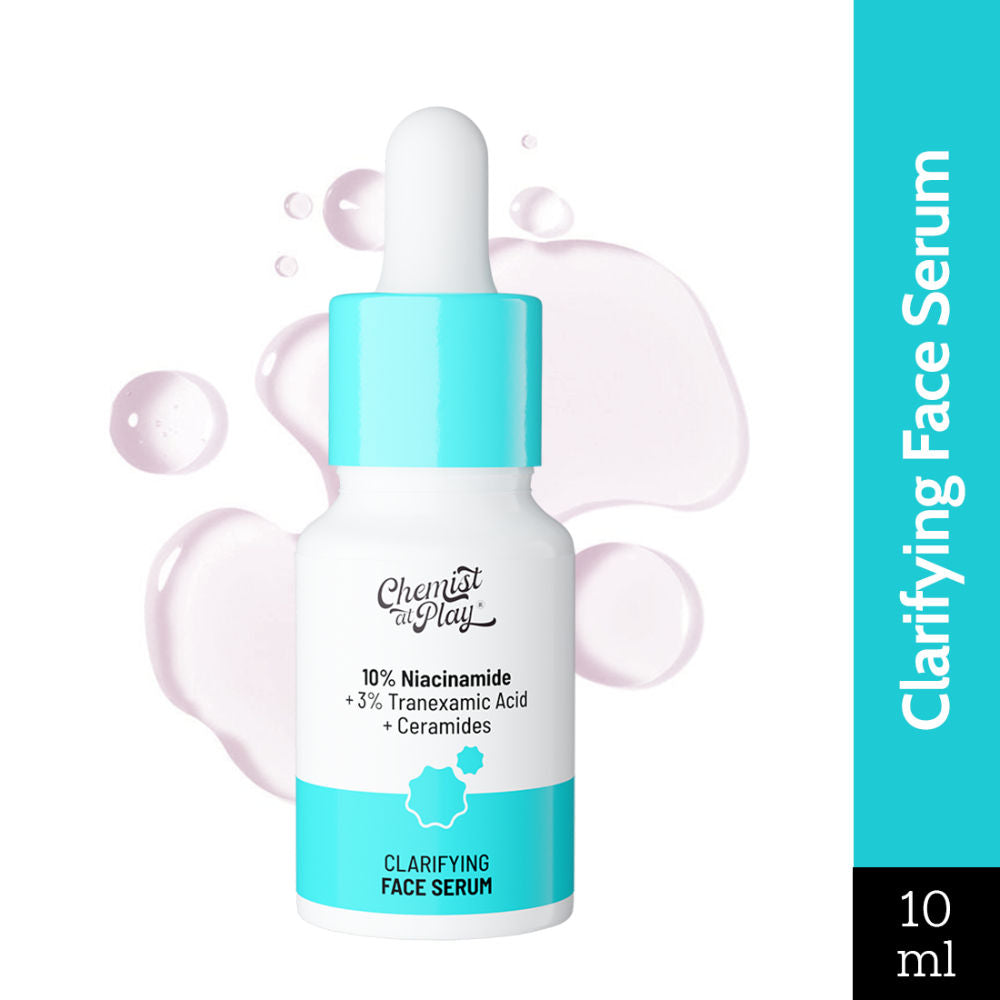 Clarifying Serum, 10% Niacinamide, 3% Tranexamic Acid, For Clear & Spotless Skin