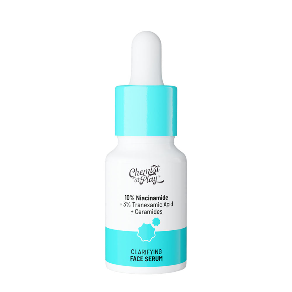 Clarifying Serum, 10% Niacinamide, 3% Tranexamic Acid, For Clear & Spotless Skin