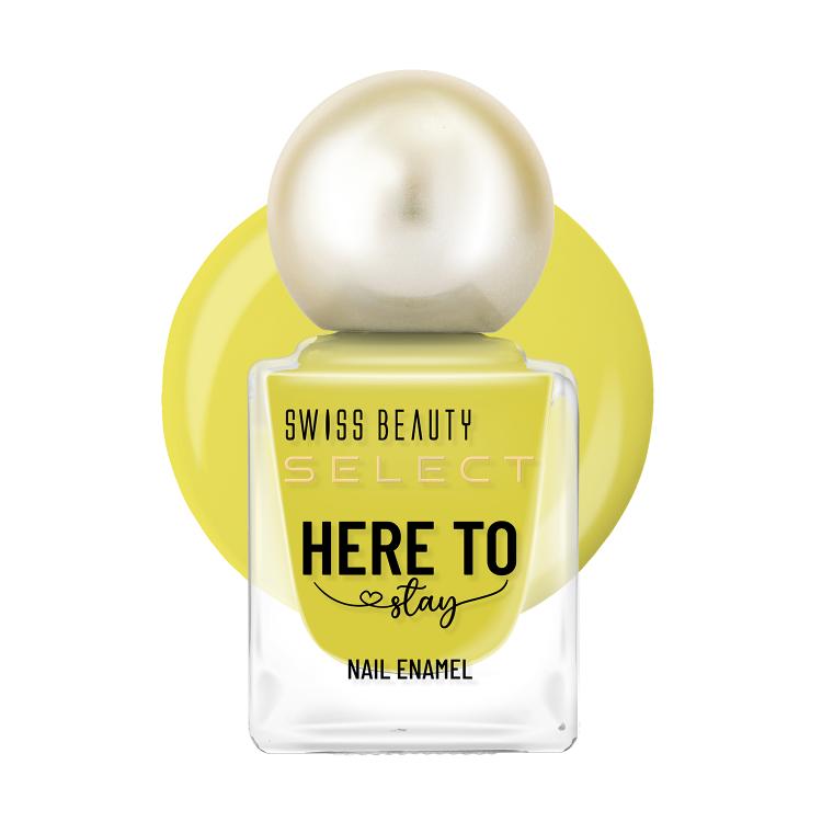 Select Here To Stay Nail Enamel - Twisted Green