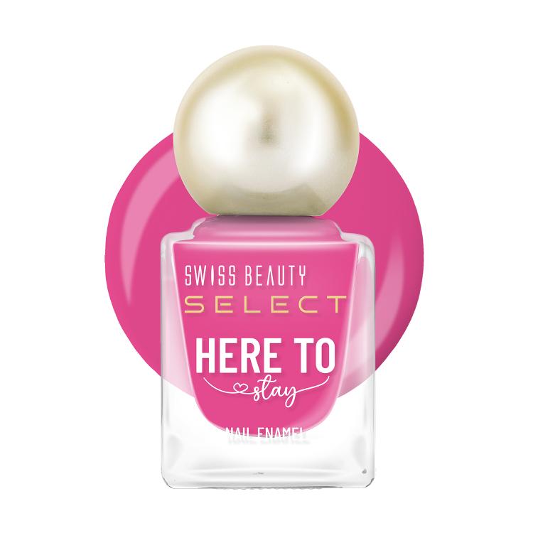 Select Here To Stay Nail Enamel - Wild Pink