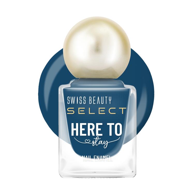Select Here To Stay Nail Enamel - Mosaic Blue