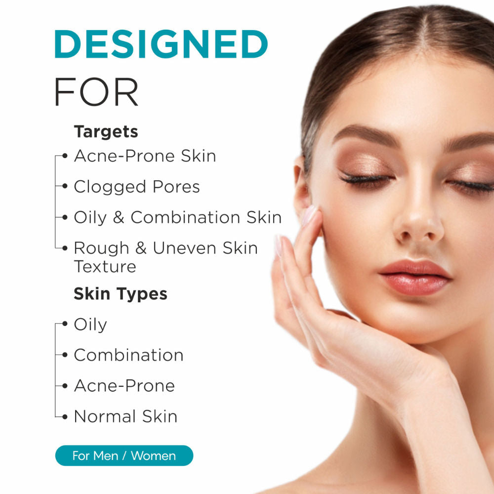 Phytoderma Face Serum With 2% Salicylic Acid & Probiotics Reduces Rough & Uneven Skin