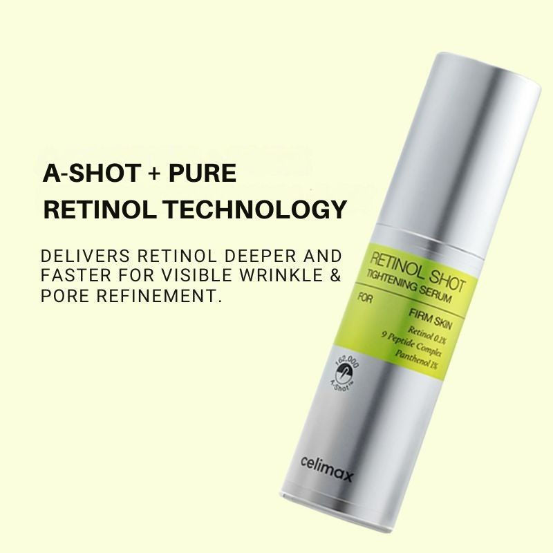 The Vita-A Retinol Shot Tightening Serum, For Anti-Aging, Dark Spots & Wrinkles
