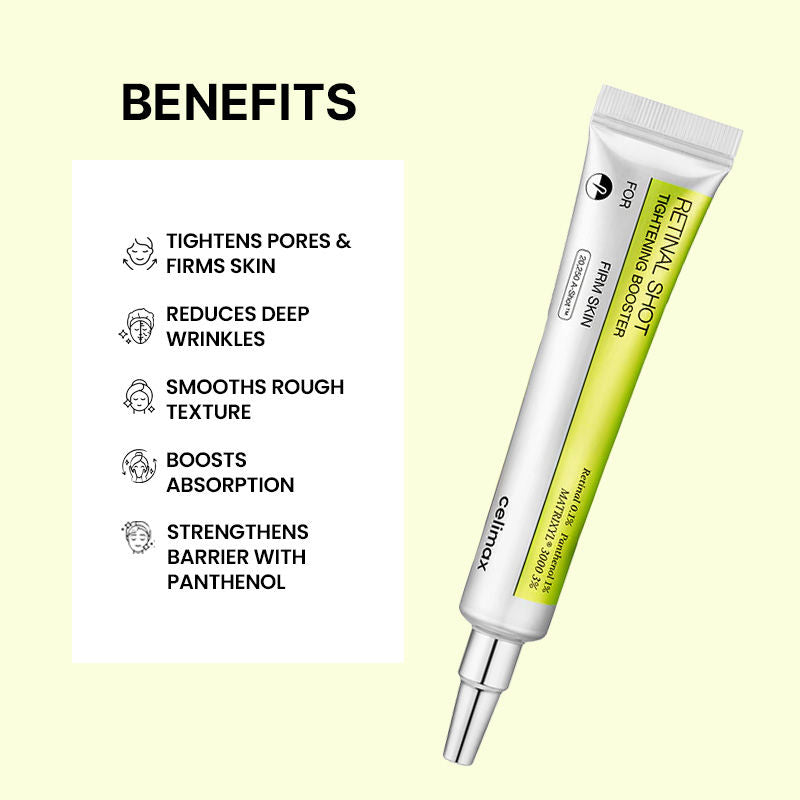 The Vita-A Retinal Shot Tightening Booster, For Anti-Aging, Dark Spots & Wrinkles
