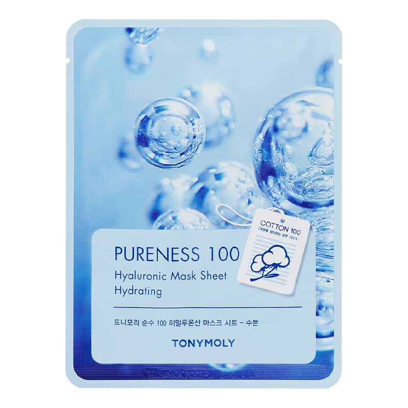 Korean Pureness 100 Face Sheet Mask - Hyaluronic Acid