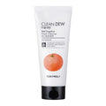 Korean Clean Dew Red Grapefruit Foam Cleanser with Antioxidants to Boost Skin Elasticity