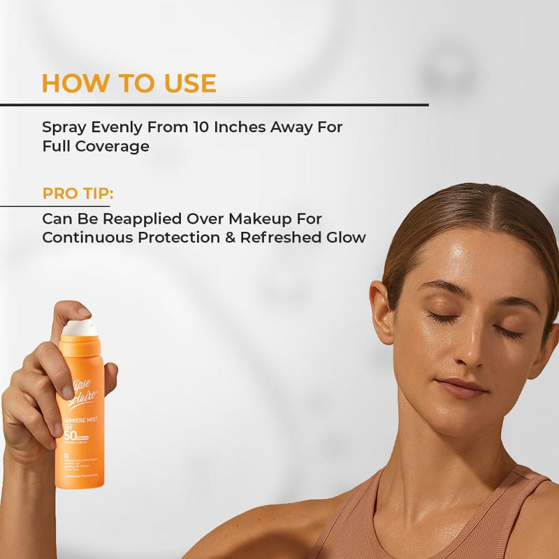 Lumiere Mist Sunscreen Spray SPF 50 PA+++