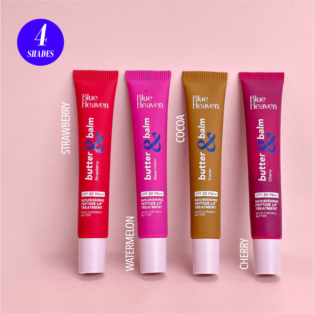 Butter & Balm Tinted Lip Balm with spf 20 PA++ Infused with Cupuacu Butter