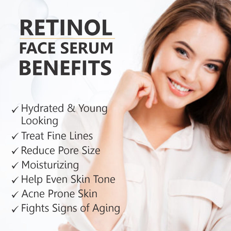 Retinol 2 % With Vitamin E & Hyaluronic Face Serum