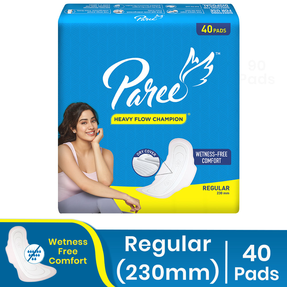 Dry Feel Sanitary Pads For Women With Leakage Protection And Quick Absorbption