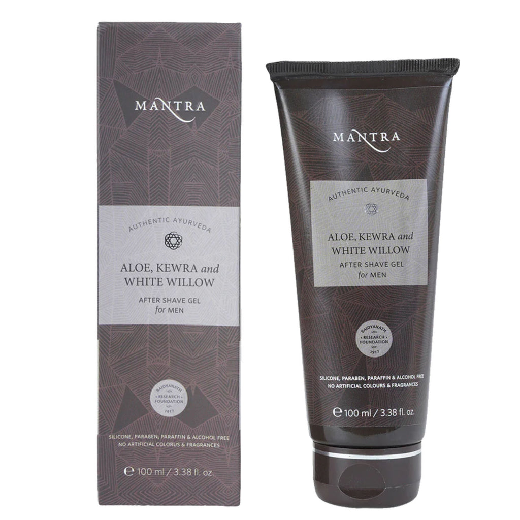 Aloe, Kewra & White Willow After Shave Gel For Men