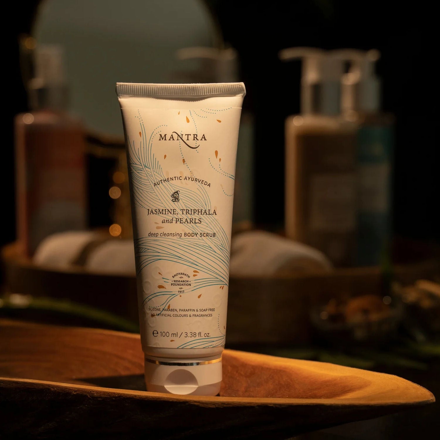 Jasmine, Triphala And Pearls Deep Cleansing Body Scrub