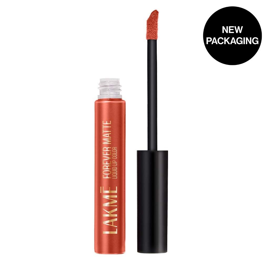 Forever Matte Liquid Lip Color, 16Hr Lipstick, Lightweight & Transferproof - Orange Tango