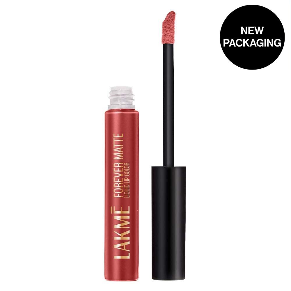 Forever Matte Liquid Lip Color, 16Hr Lipstick, Lightweight & Transferproof - Coral Sense