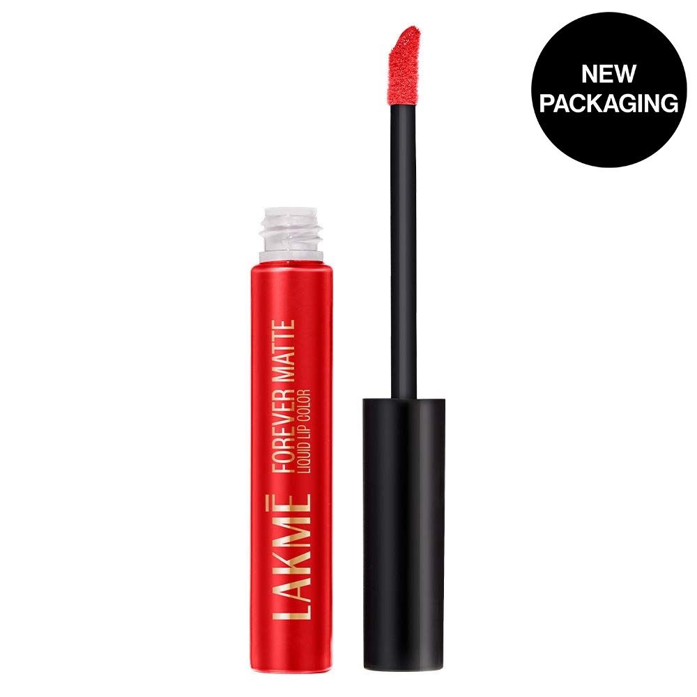 Forever Matte Liquid Lip Color, 16Hr Lipstick, Lightweight & Transferproof - Red Drive