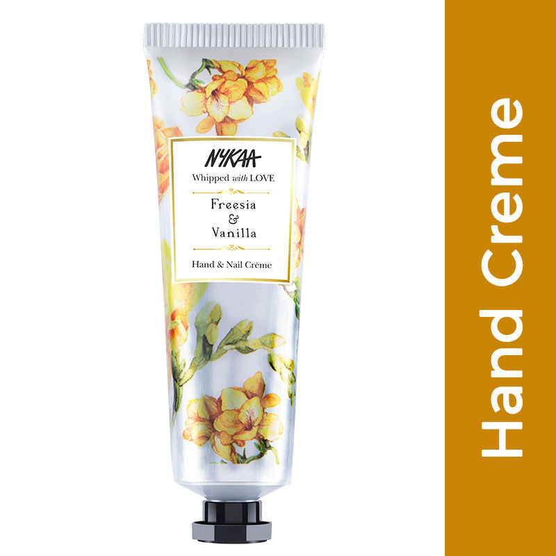 Nykaa Wanderlust Summer In Amalfi Citrus Nail And Hand Creme For Deep Hydration and Moisture Lock - Freesia & Vanilla