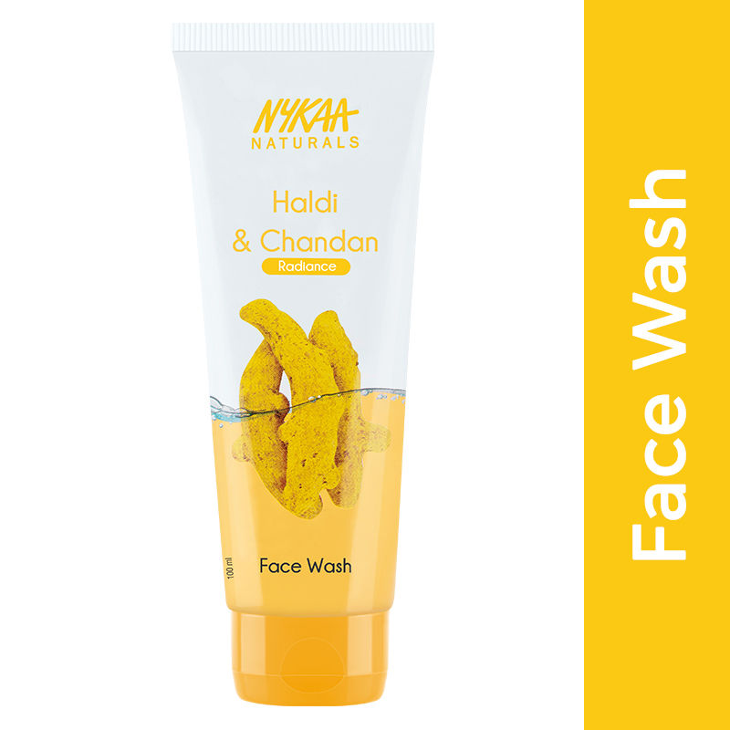 Nykaa Anti-Acne Face Wash With Salicylic Acid, Tea Tree & Neem - For Oily & Acne Prone Skin - Haldi Chandan