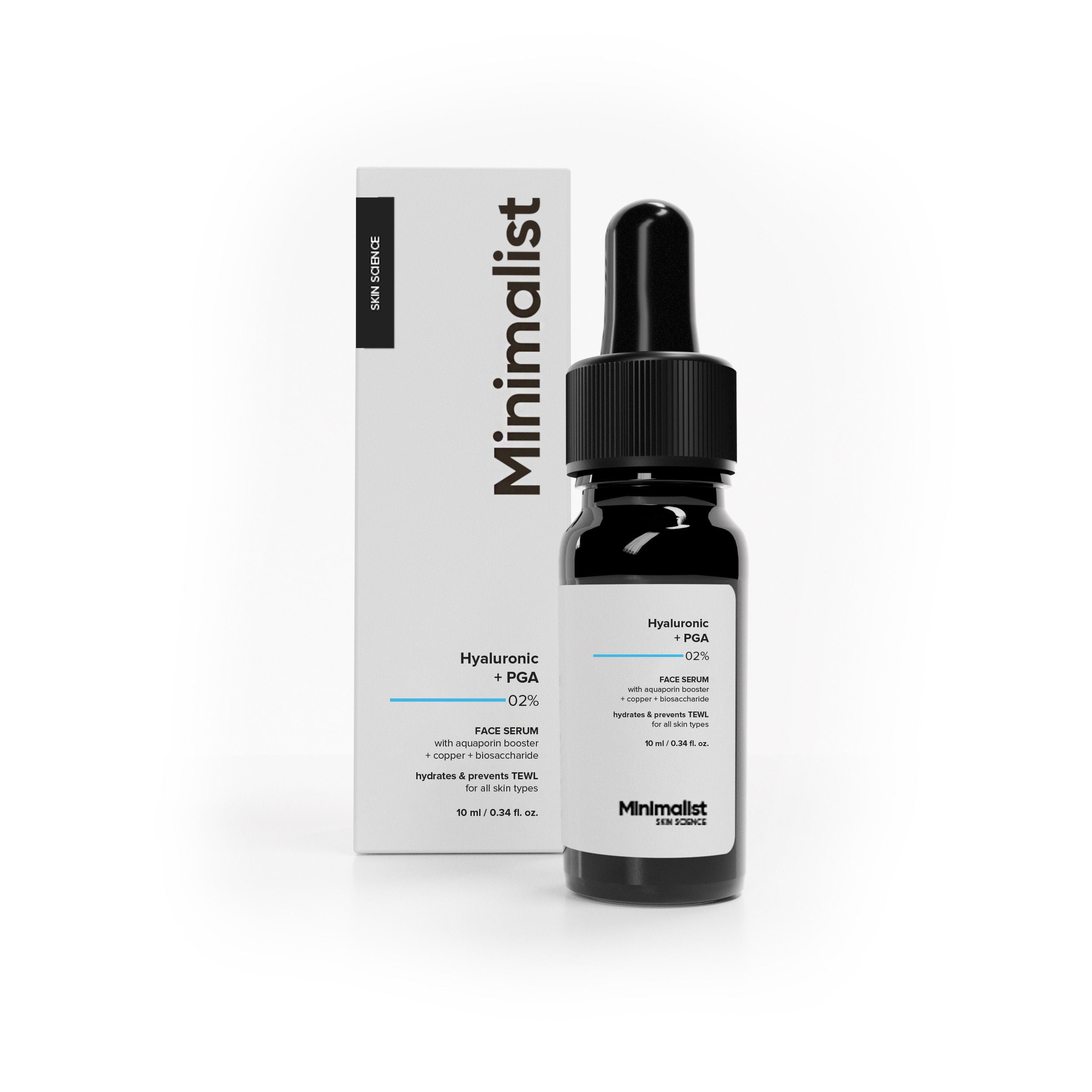 Hyaluronic + Pga 02% Face Serum Mini - 10ml