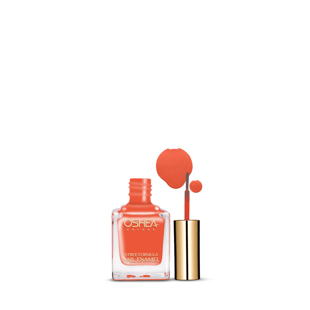 Colors Glossy & Chip Resistant Nail Polish Long Lasting Nail Enamel - 100 Kolkata Orange