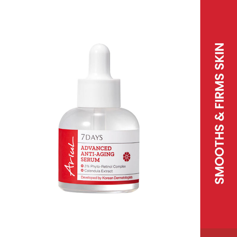 7Days Advanced Anti-Aging Serum, Phyto-Retinol Korean Serum to Smooth & Firm Skin