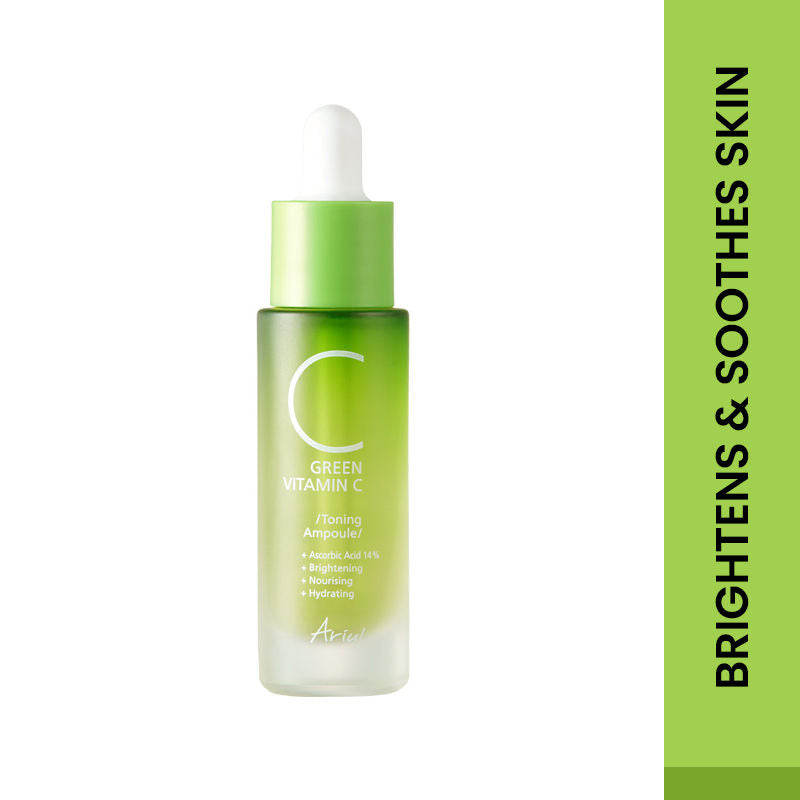 Green Vitamin C Toning Ampoule Korean Brightening Serum