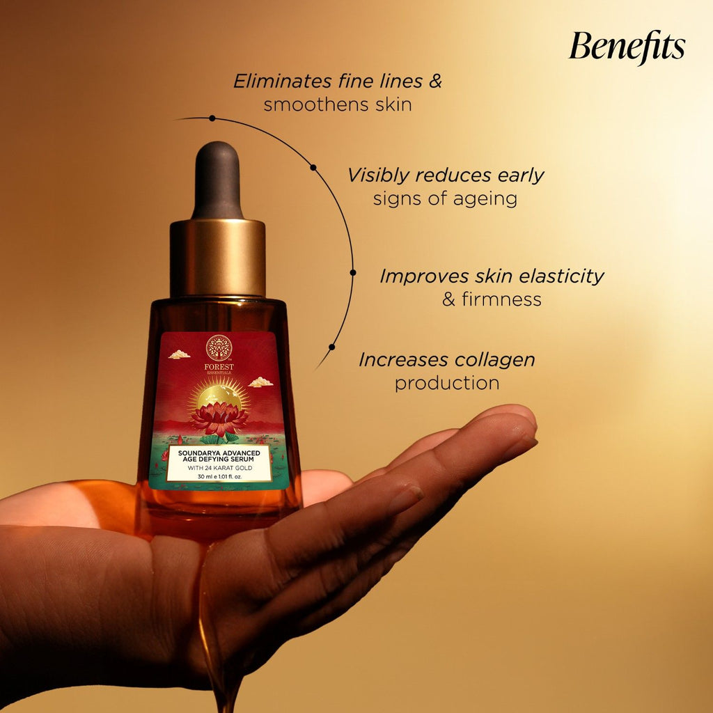 Advanced Soundarya Age Defying Facial Serum With 24K Gold