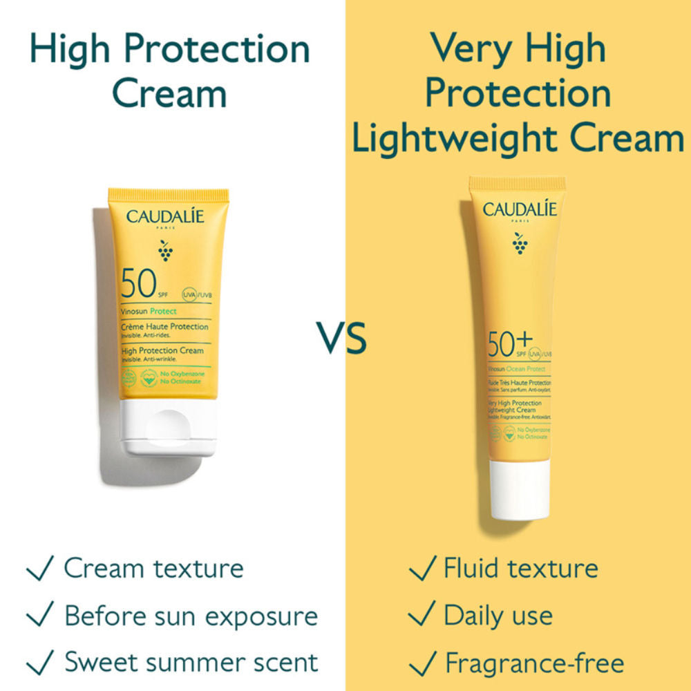 Vinosun Sunscreen Very High Protection Lightweight Cream SPF 50+
