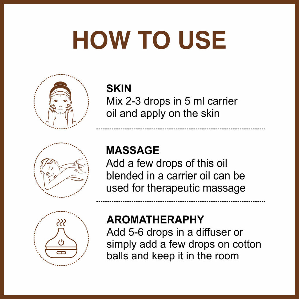 Natural Sandalwood Essential Oil For Revitalizes Mind & Soul