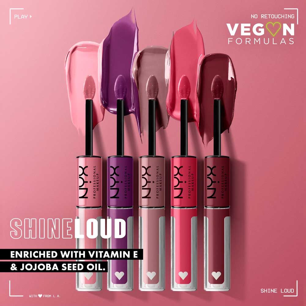 Shine Loud High Shine Lip Color and Gloss - Goal Getter