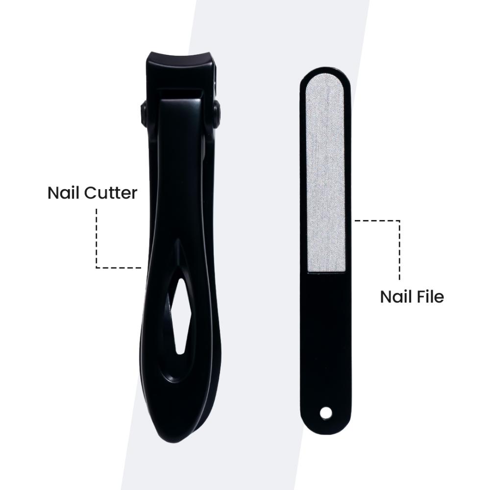 Wide Opening Nail Cutter With Filler